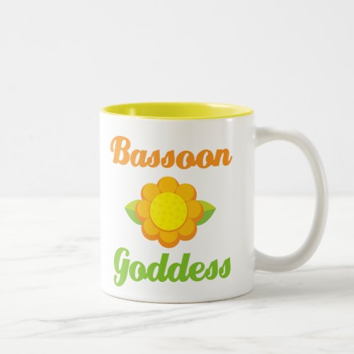 Funny Bassoon Two_Tone Coffee Mug