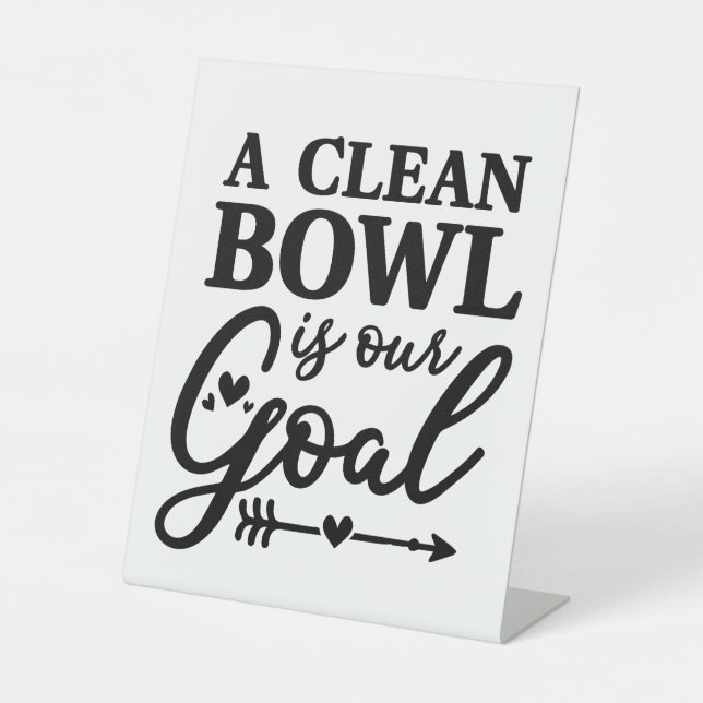 Funny Bathroom Sign (Front)