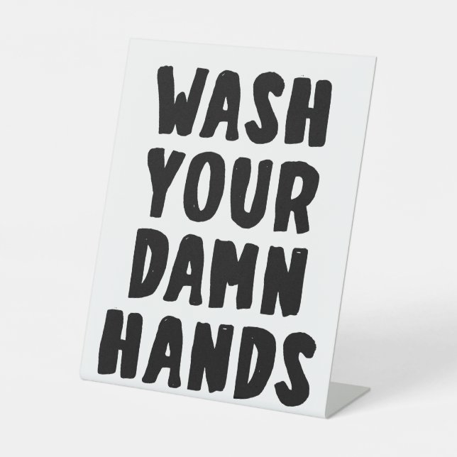 Funny Bathroom Sign (Front)