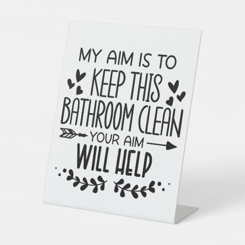 Funny Bathroom Sign