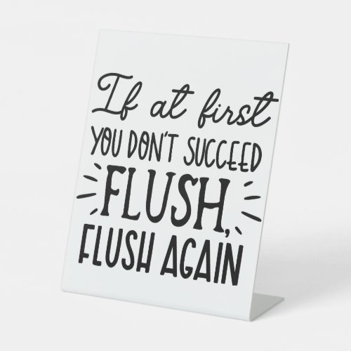 Funny Bathroom Sign