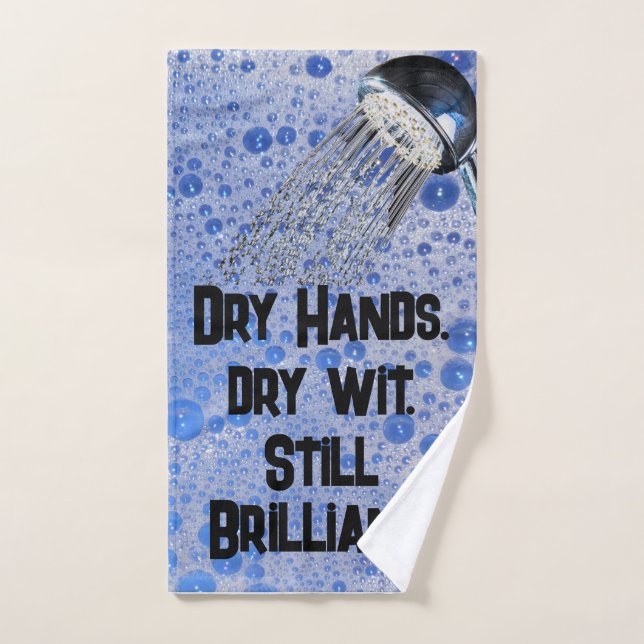 Funny Bathroom teenage boys bathroom decor Hand Towel (Hand Towel)