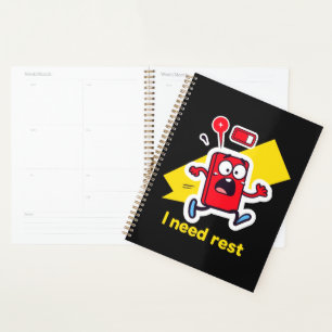 Funny Battery: When Energy Runs Away Planner