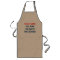 Funny BBQ apron for men | The man myth legend