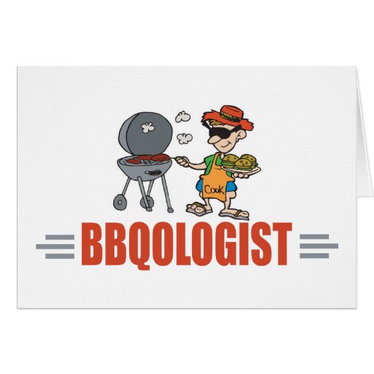Funny BBQ Cards (Front Horizontal)