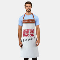 Funny Aprons Men Man Apron Smoking Hot and so is My Grill BBQ