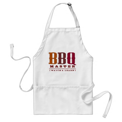 Funny BBQ Master of the Grill Apron