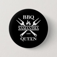 Funny BBQ Personalized Barbecue Queen Apron Cuttin