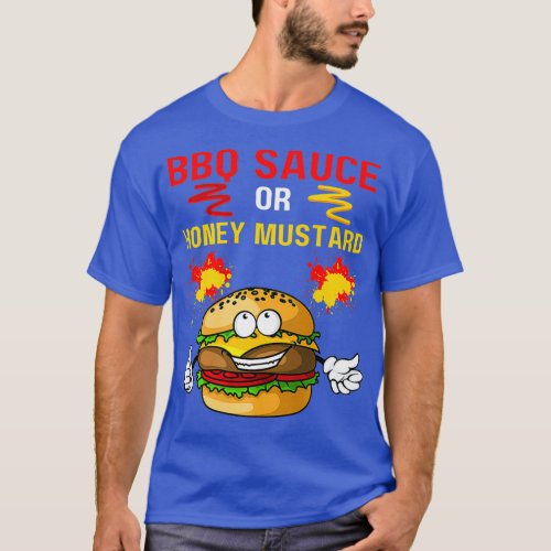 Funny BBQ Sauce or Honey Mustard Cookout Family T_Shirt