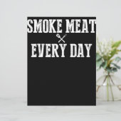 Funny Bbq Smoker Accessory Pitmaster Dad Grilling (Standing Front)