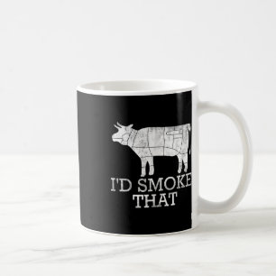 Funny Bbq Smoking Meat Grilled Steak Id Smoke That Coffee Mug