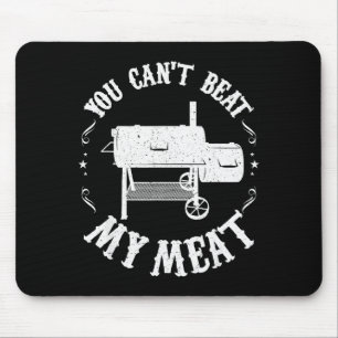 Funny Bbq T Reverse Flow Smoker Accessory Dad Gril Mouse Pad