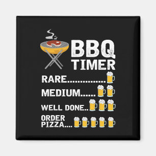 Funny Bbq Timer1 Magnet