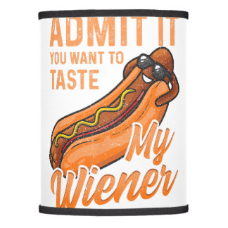 Funny BBQ Weiner Admit It You Want To Taste My Wei Lamp Shade