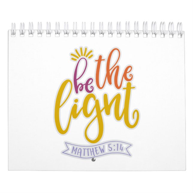 Funny Be A Light In This World Calendar (Cover)