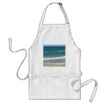 Funny Beach Apron For A Baker at Zazzle