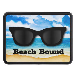 Funny Beach Hitch Cover