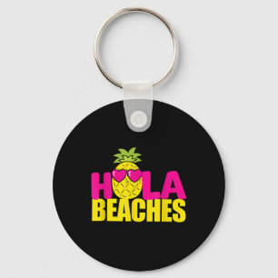 Funny Beach Summer Vacation Pineapple T Cruise Hol Keychain