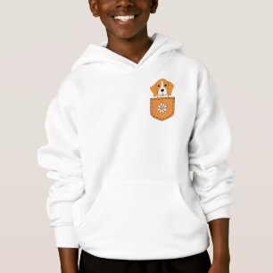 Funny Beagle Dog In The Pocket Hoodie