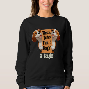 Funny Beagle Dog Lover Pet Owner Canine Puppy Fur Sweatshirt