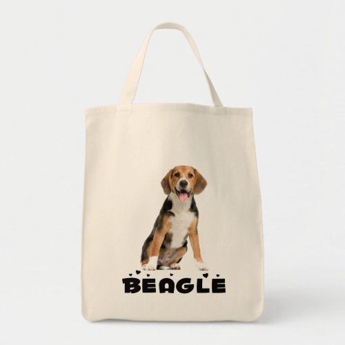 Funny Beagle Gift Cute Puppy Dog Lover Tote Bag