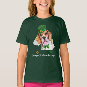Funny Beagle Gold St. Patricks Day T-Shirt