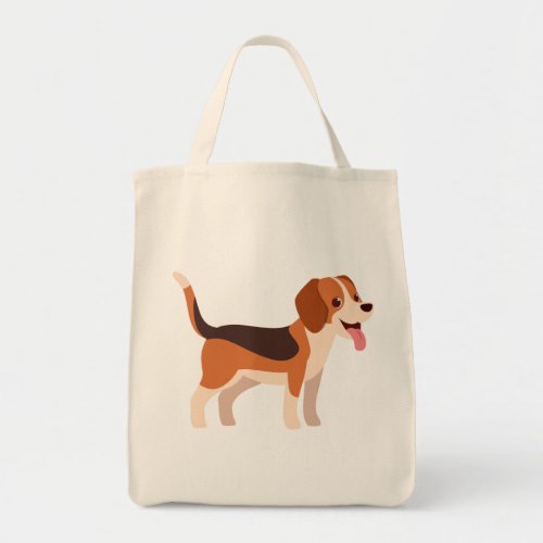 Funny Beagle Lover Gifts Cartoon Puppy Dog Lover   Tote Bag