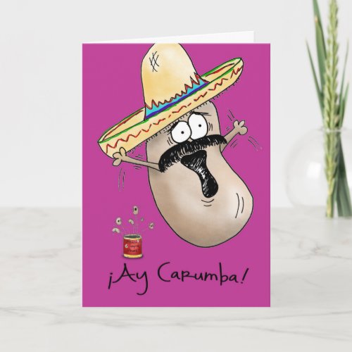 Funny Bean Have a Blast Happy Birthday Card