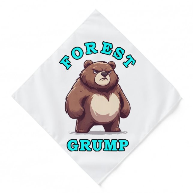Funny Bear Bandana (Front)