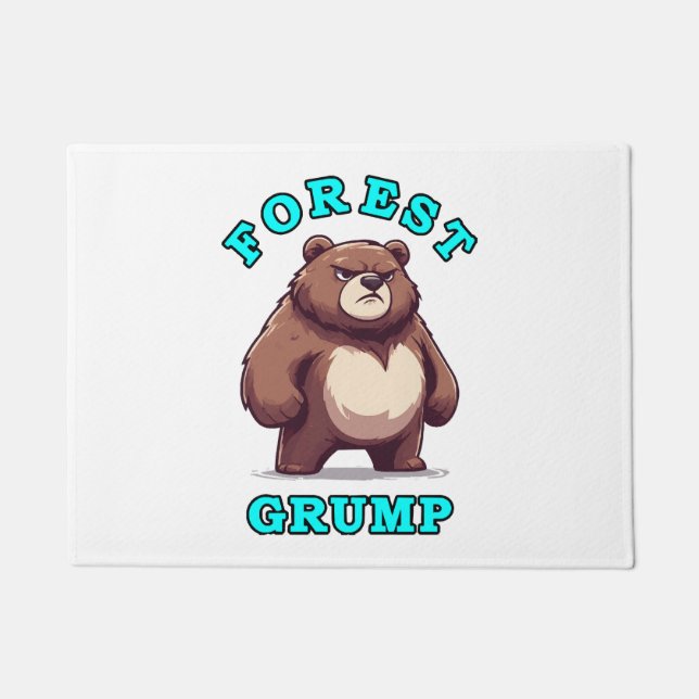 Funny Bear Doormat (Front)
