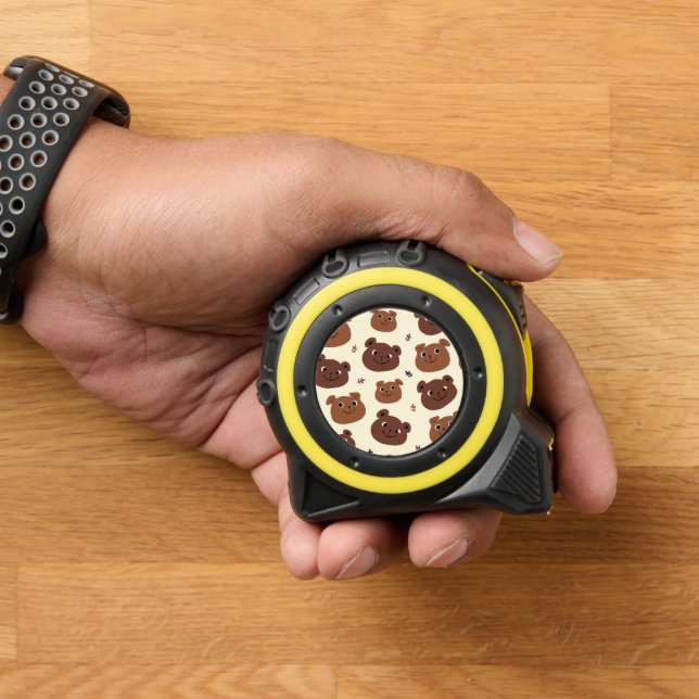 Funny bear face tape measure (Home)