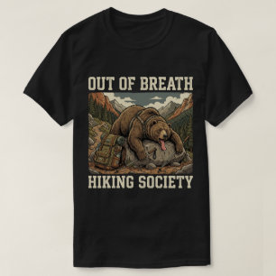 Funny Bear Hiking outdoor adventure  T-Shirt
