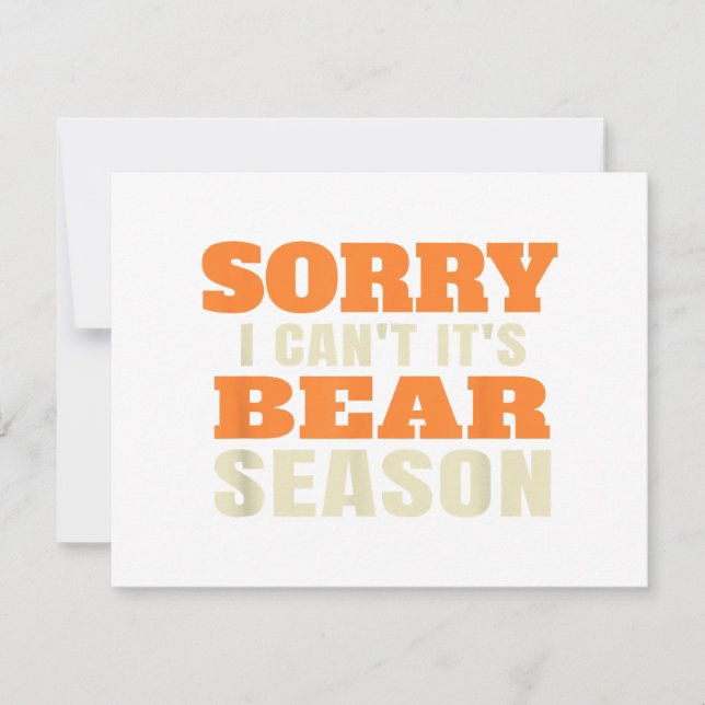 Funny Bear Hunting (Front)