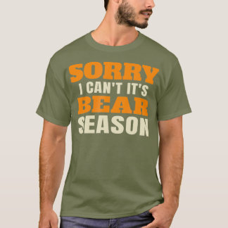 Funny Bear Hunting T-Shirt