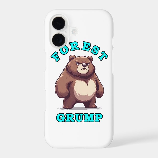 Funny Bear Iphone Case (Back)