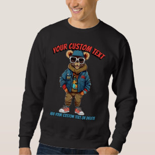 Funny Bear lover Animal fashion Sweatshirt