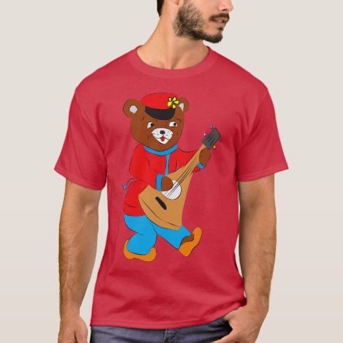 Funny bear musician T_Shirt