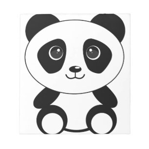 Funny bear panda bear panda animals notepad