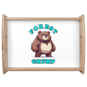 Funny Bear Serving Tray