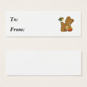 Funny Bear Sneaking Honey (Front & Back)
