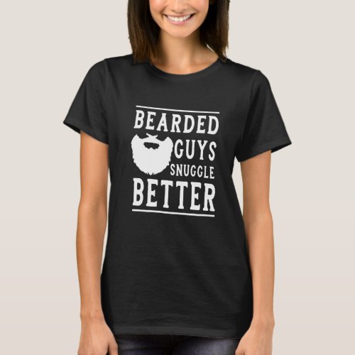 Funny Beard For Men Rule Dad Manly Bearded Tattoo  T_Shirt