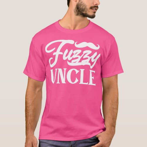 Funny Beard Gifts Fuzzy Uncle 1 T_Shirt