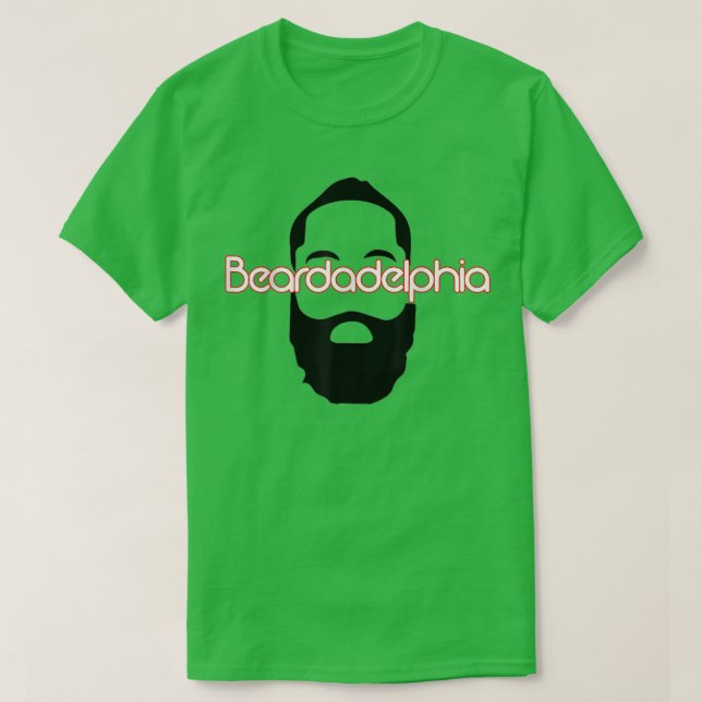 Funny Beardadelphia Beard Dad 1 T-Shirt (Design Front)