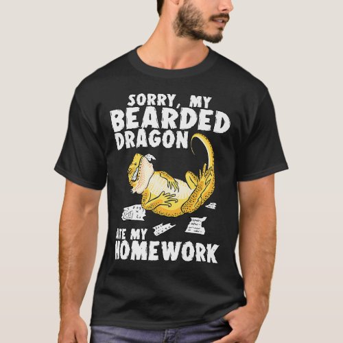 Funny Bearded Dragon  Reptile Shirt Lizard Lover 