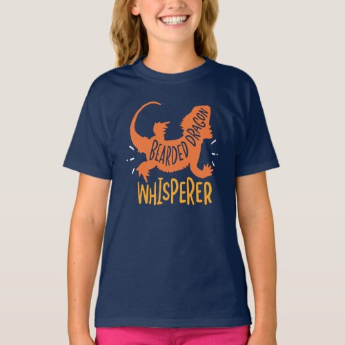 Funny Bearded Dragon Whisperer T_Shirt