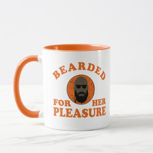 funny bearded quote mug