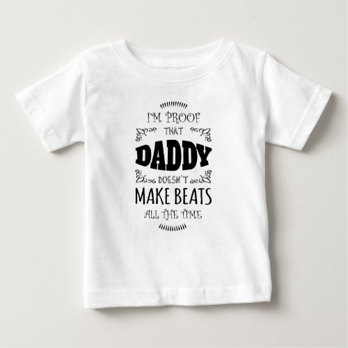 Funny Beat Boxer Vocal Percussion Baby T_Shirt