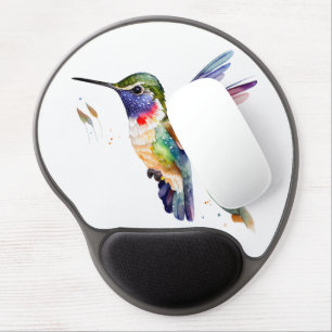 Funny & Beautiful Hummingbirds for Bird Lovers on Gel Mouse Pad