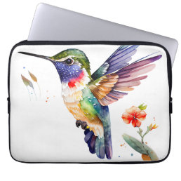 Funny &amp; Beautiful Hummingbirds for Bird Lovers on  Laptop Sleeve