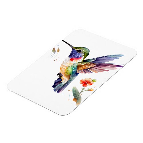 Funny  Beautiful Hummingbirds for Bird Lovers on  Magnet